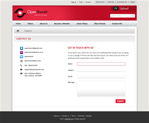 Web Design by Sukanya for this project | Design: #549150