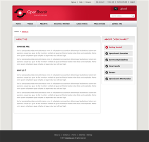 Web Design by Sukanya for this project | Design: #552993