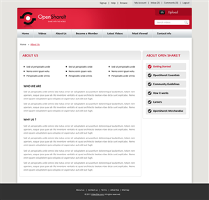 Web Design by Sukanya for this project | Design: #553022