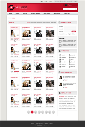 Web Design by Sukanya for this project | Design: #553175