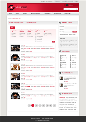 Web Design by Sukanya for this project | Design: #553198