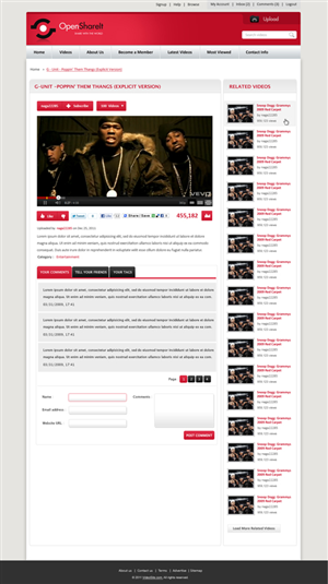 Web Design by Sukanya for this project | Design: #553222