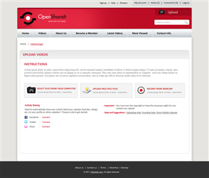 Web Design by Sukanya for this project | Design: #553302