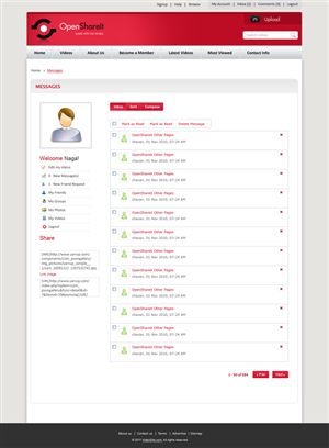 Web Design by Sukanya for this project | Design: #553333