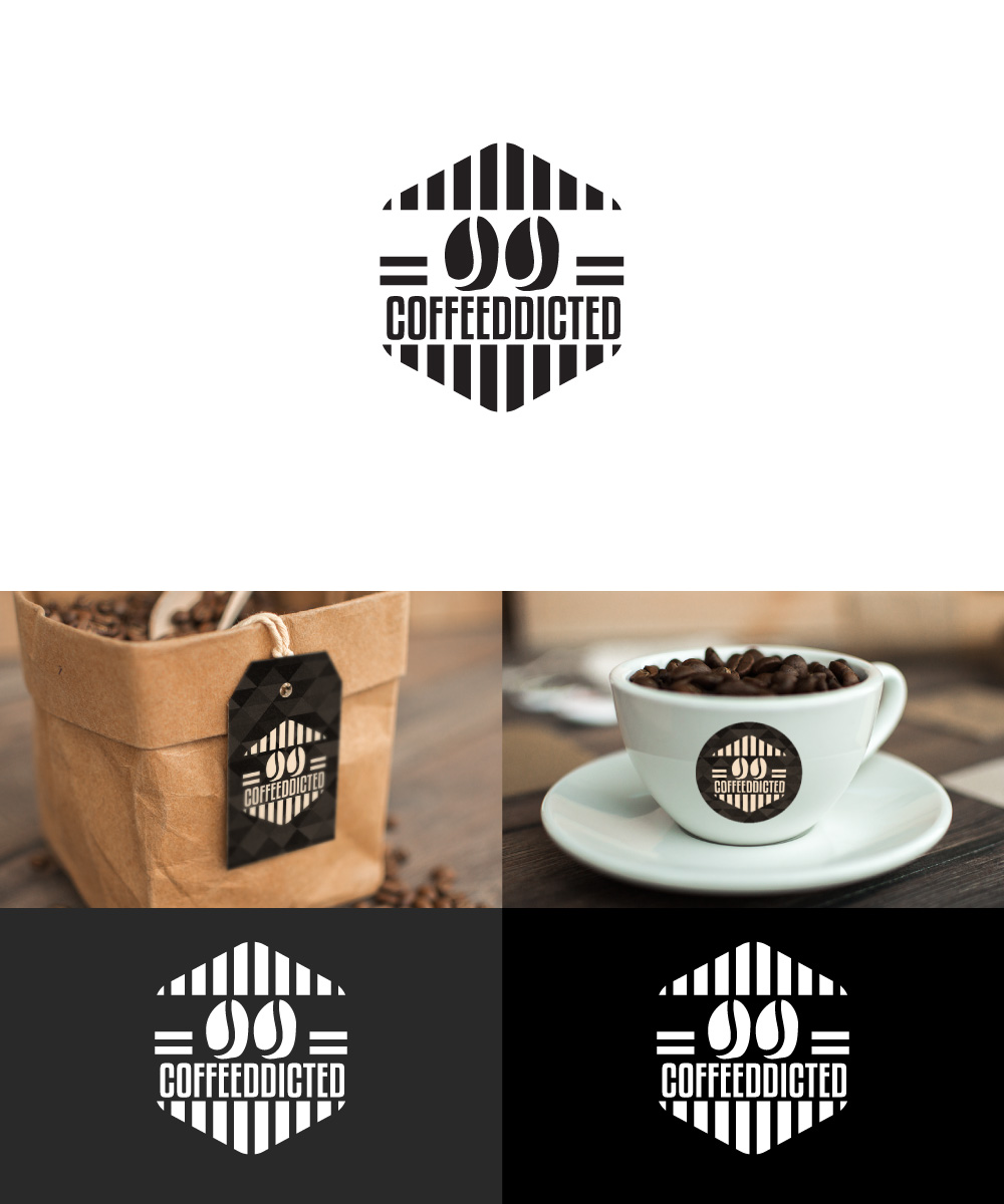 Logo Design by Sergio Coelho for coffeeddicted LLC | Design #13656004