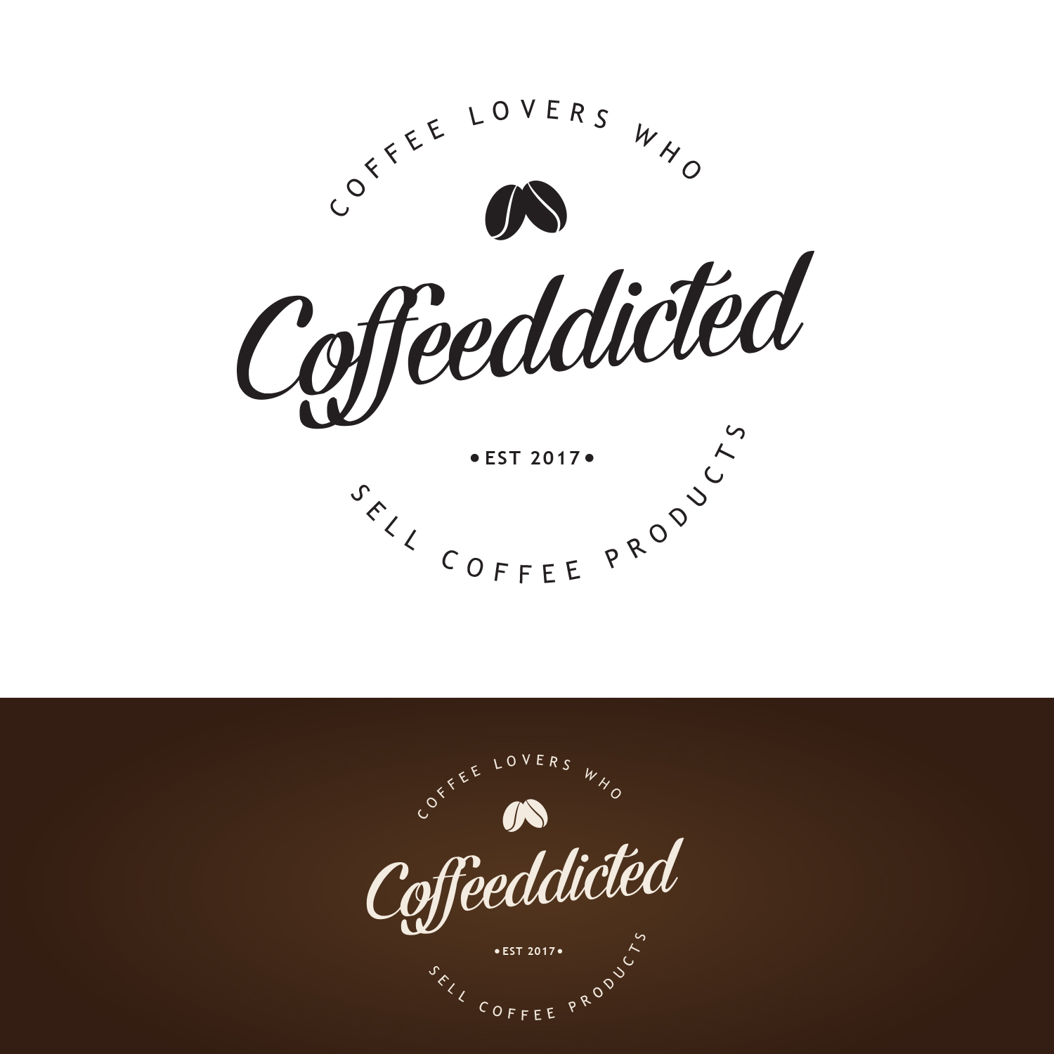 Logo Design by Claire.W for coffeeddicted LLC | Design #13607980