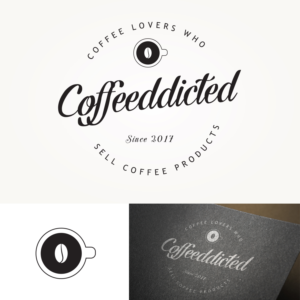 Logo Design by Claire.W for coffeeddicted LLC | Design: #13644532