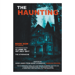The Haunting (A live theatre show) | Poster Design by yulioantoni's