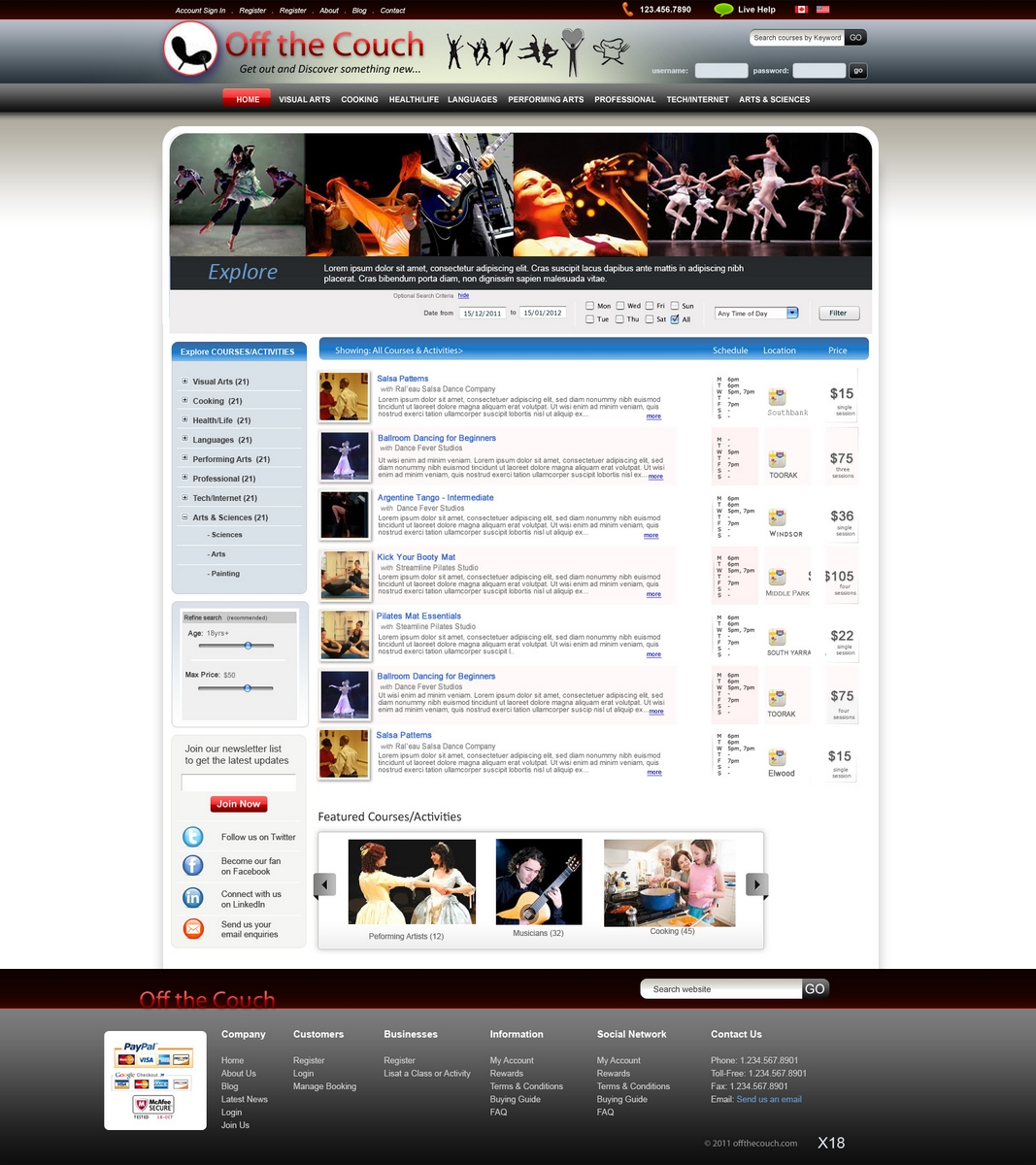 Web Design by pb for this project | Design #548191