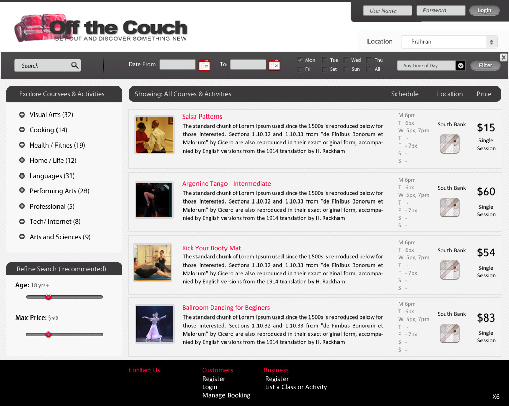 Web Design par pb pour ce projet | Design #548196