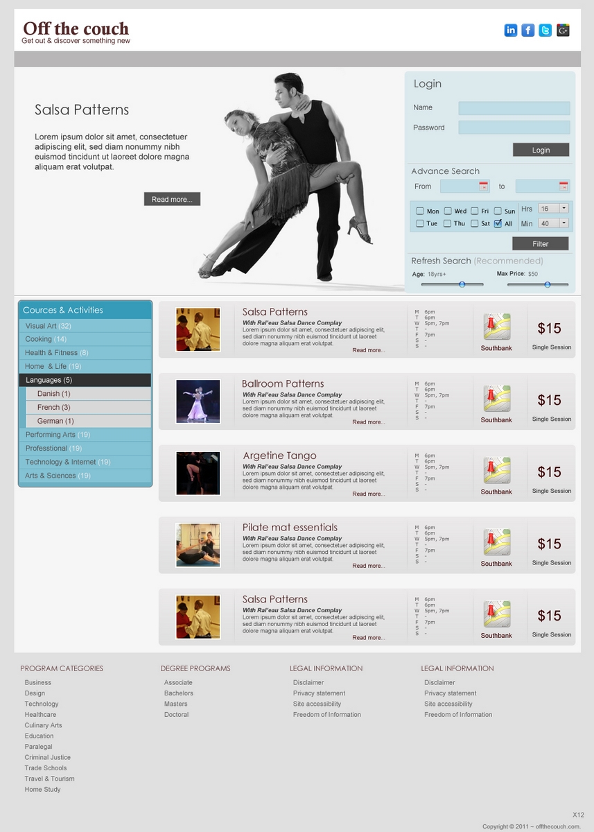 Web Design by pb for this project | Design #548206