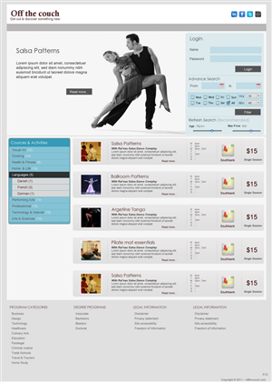 Web Design by pb for this project | Design: #548206