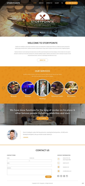 Web Design by pb for Storypointe | Design: #13653687