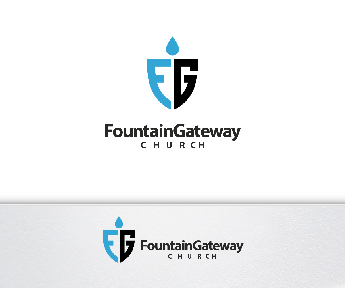 Modern, Bold, Christian Logo Design for Fountain Gateway Church by