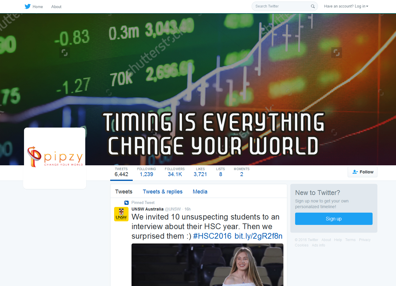 Twitter-Design von Best Design Hub für dieses Projekt | Design #13608004