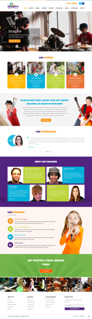 Diseño Web por pb para Imagine Arts, Inc. | Diseño: #13924575