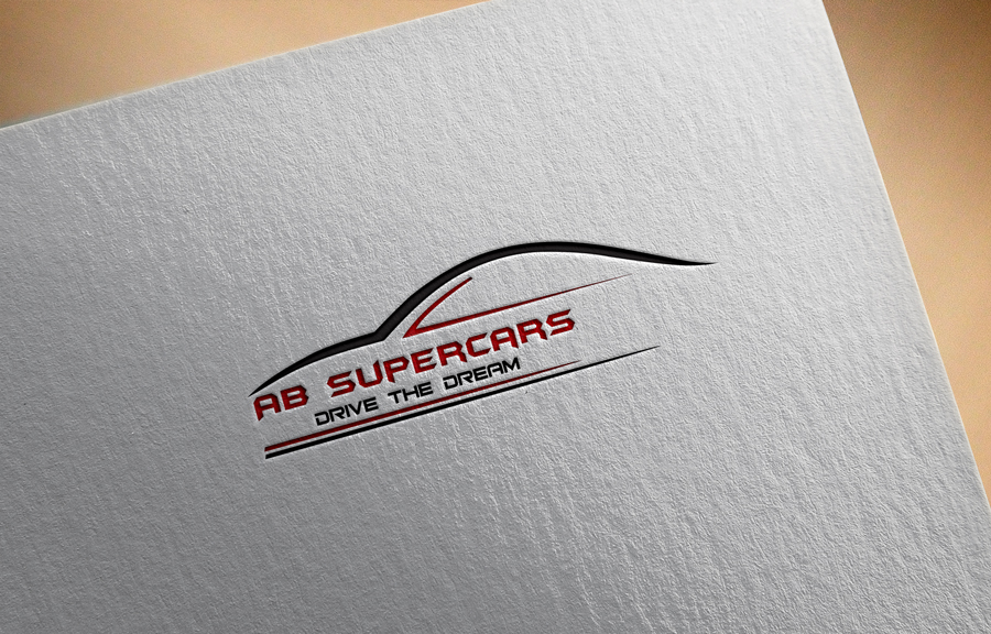 Logo Design by logout babu for AB Supercars | Design #13619496