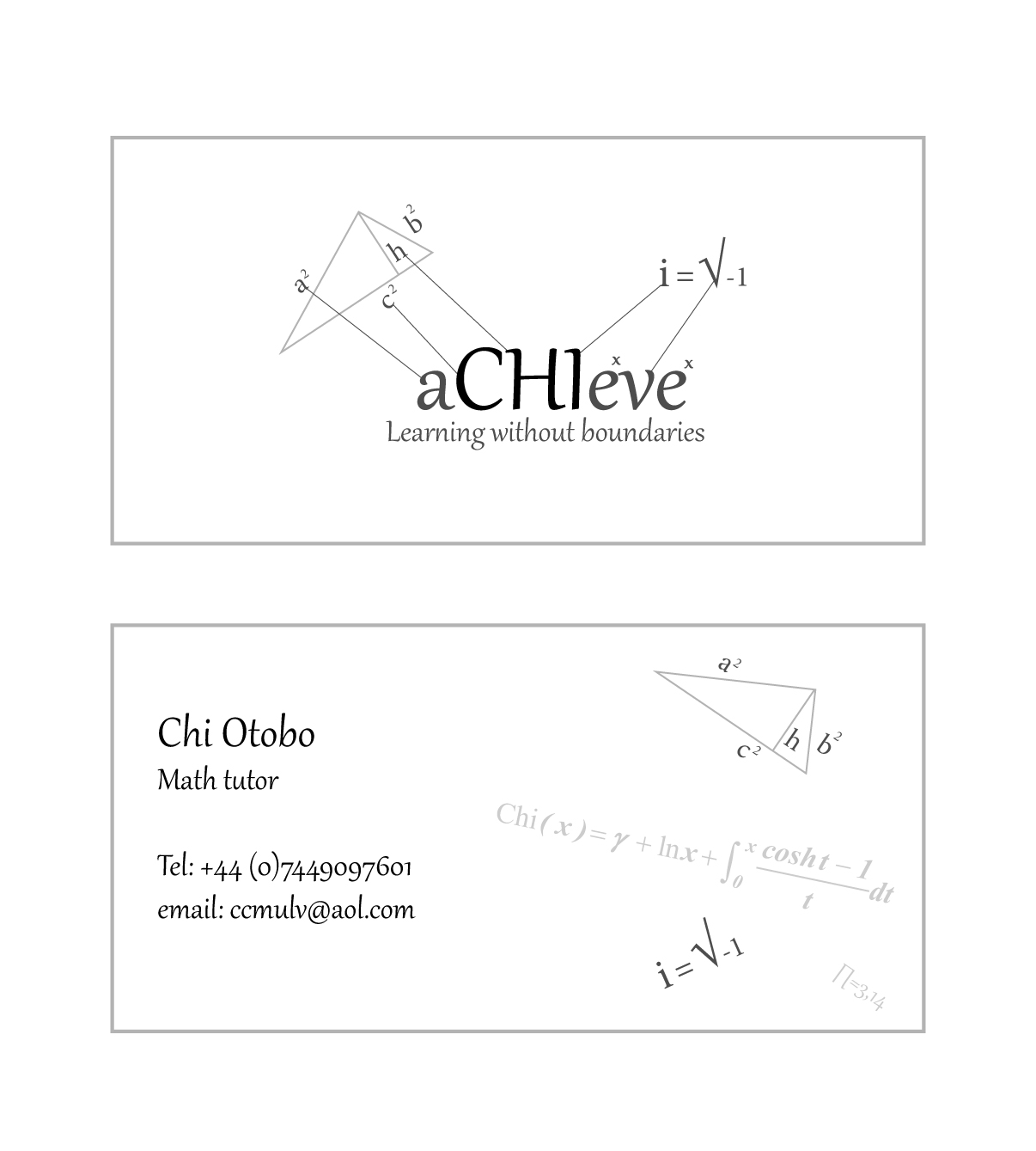 Business Card Design by Dragana Ilic for this project | Design #13668311