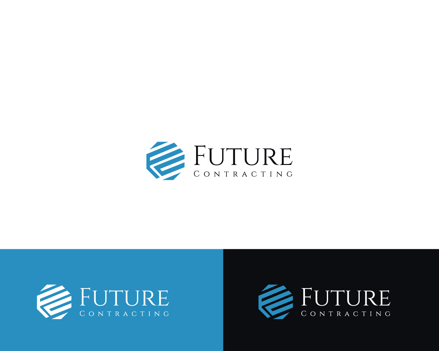 Logo Design by Atec for Future Contracting, L.L.C. | Design #13615300