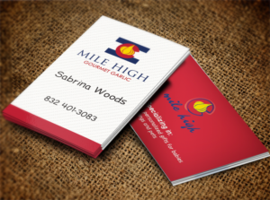 Business Card Design by Pixi Dust for Mile High Gourmet Garlic,LLC | Design: #13648829
