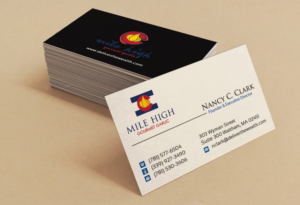 Business Card Design by Pixi Dust for Mile High Gourmet Garlic,LLC | Design: #13648831