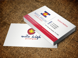 Business Card Design by Pixi Dust for Mile High Gourmet Garlic,LLC | Design: #13648835