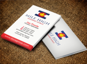 Business Card Design by Pixi Dust for Mile High Gourmet Garlic,LLC | Design: #13648840