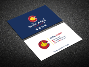 Business Card Design by Verified artistry (Design garden) for Mile High Gourmet Garlic,LLC | Design: #13694719