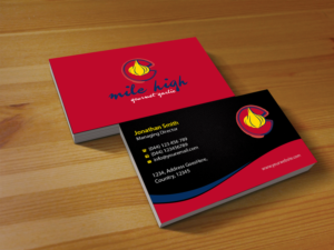 Business Card Design by Creations Box 2015 for Mile High Gourmet Garlic,LLC | Design: #13653341