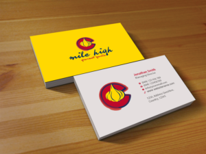 Business Card Design by Creations Box 2015 for Mile High Gourmet Garlic,LLC | Design: #13653369