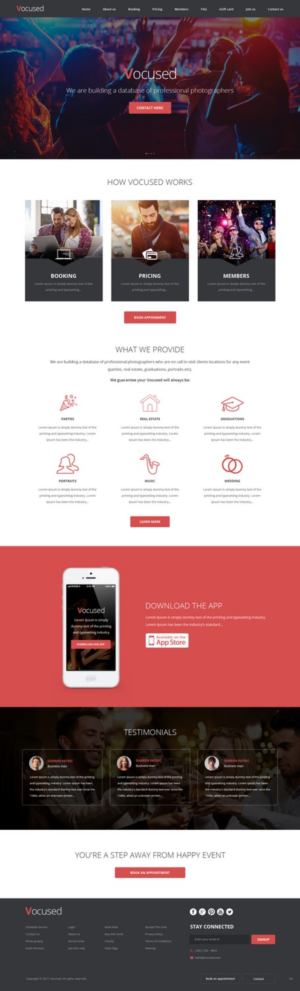Web Design by pb for this project | Design: #13668070