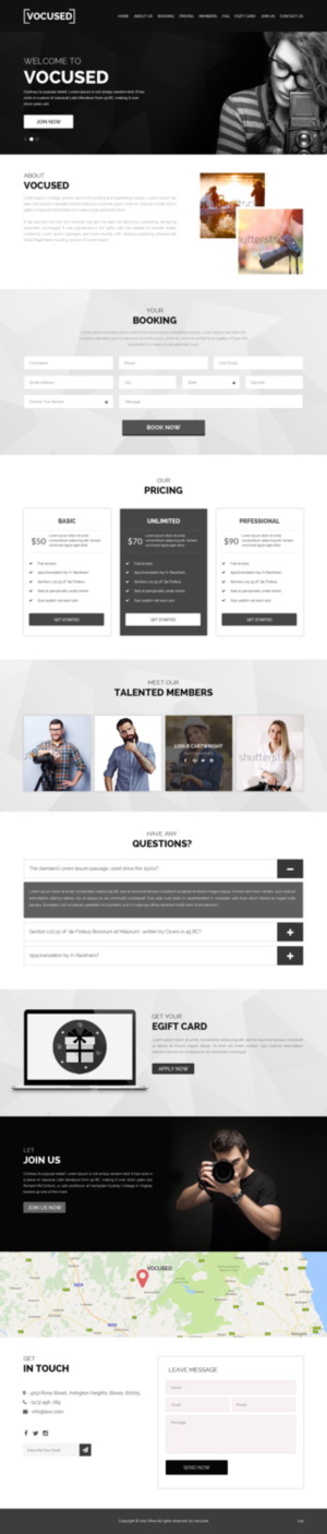Web Design by pb for this project | Design: #13668072