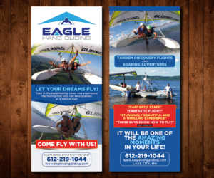 Flyer Design by Designers Hub for Eagle Hang Gliding | Design: #13642306