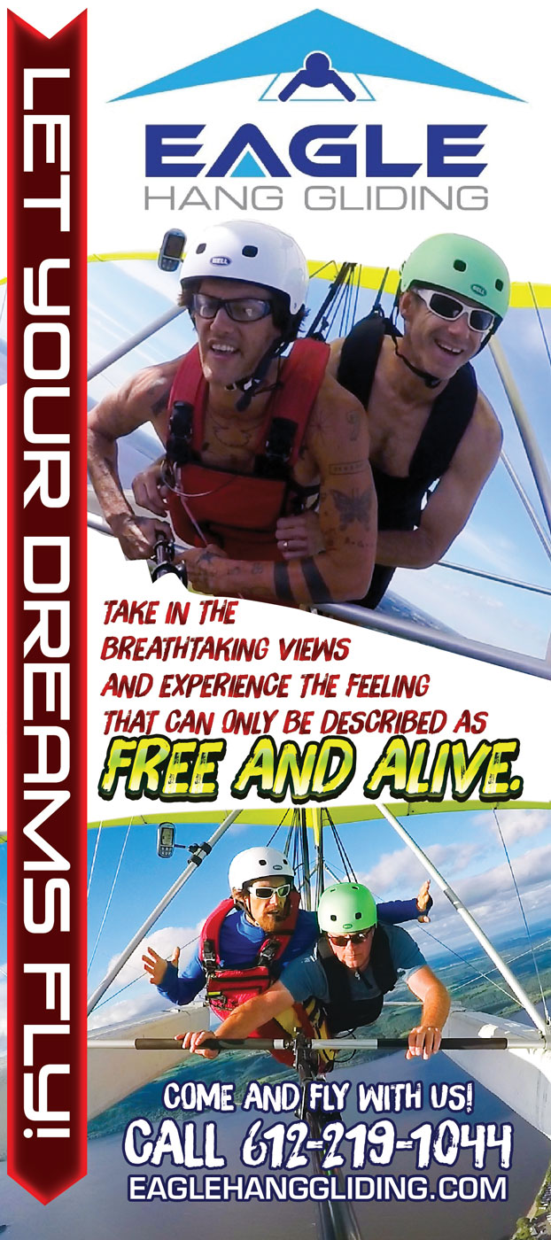 Flyer Design by UrbainFX for Eagle Hang Gliding | Design #13620779