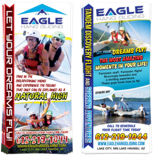 Flyer Design by UrbainFX for Eagle Hang Gliding | Design: #13643954