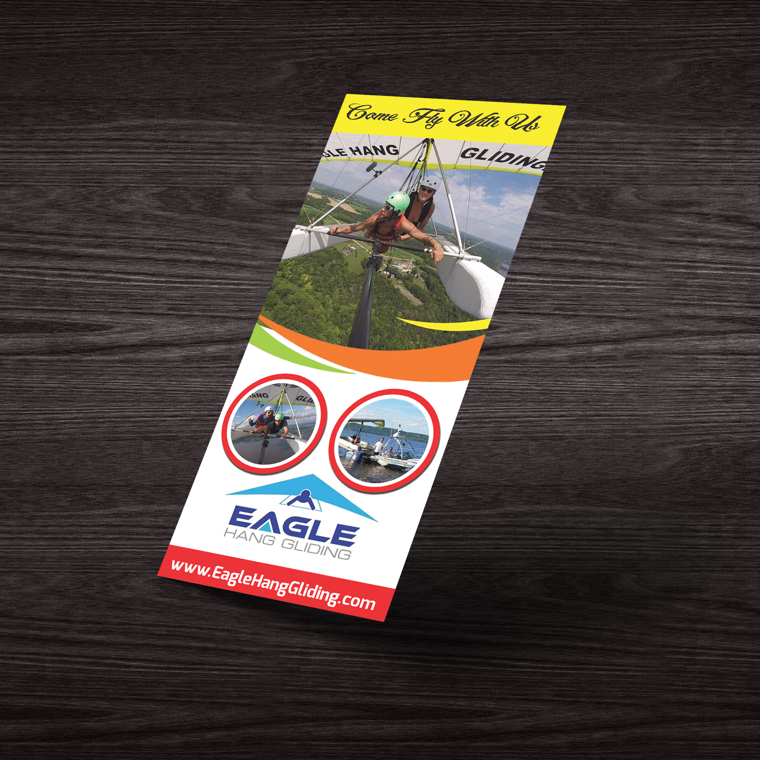Flyer Design by Venkat for Eagle Hang Gliding | Design #13634499