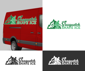 Sasquatch Shave Ice | Diseño de Logo por cheez_O