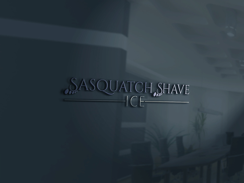 Logo-Design von Top king  designer für Sasquatch Shave Ice | Design #13613886