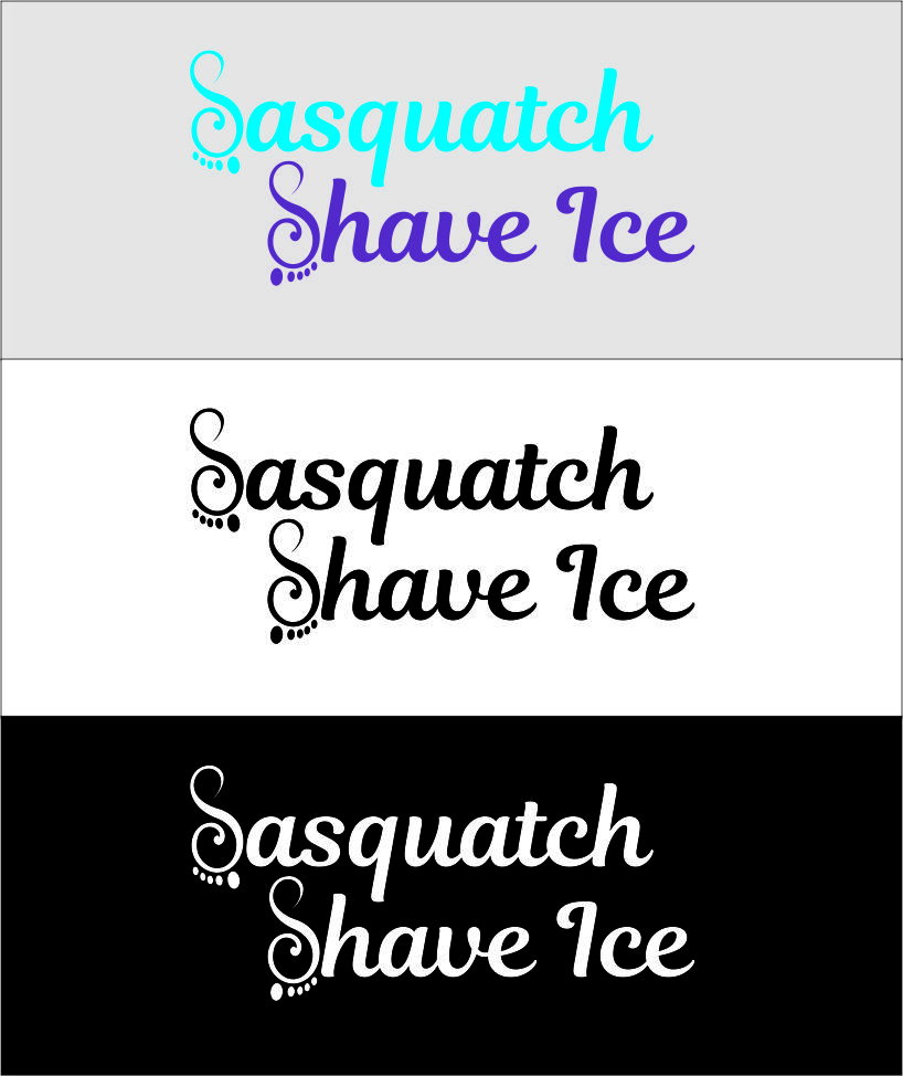 Logo-Design von kunthink7 für Sasquatch Shave Ice | Design #13738007