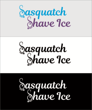 Logo Design by kunthink7 for Sasquatch Shave Ice | Design: #13738007