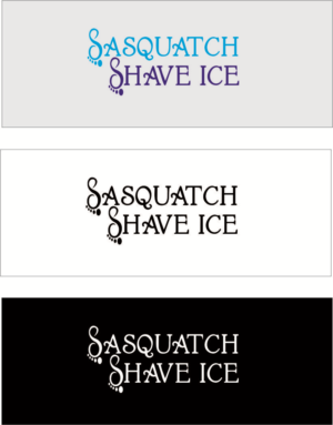 Logo Design by kunthink7 for Sasquatch Shave Ice | Design: #13739775