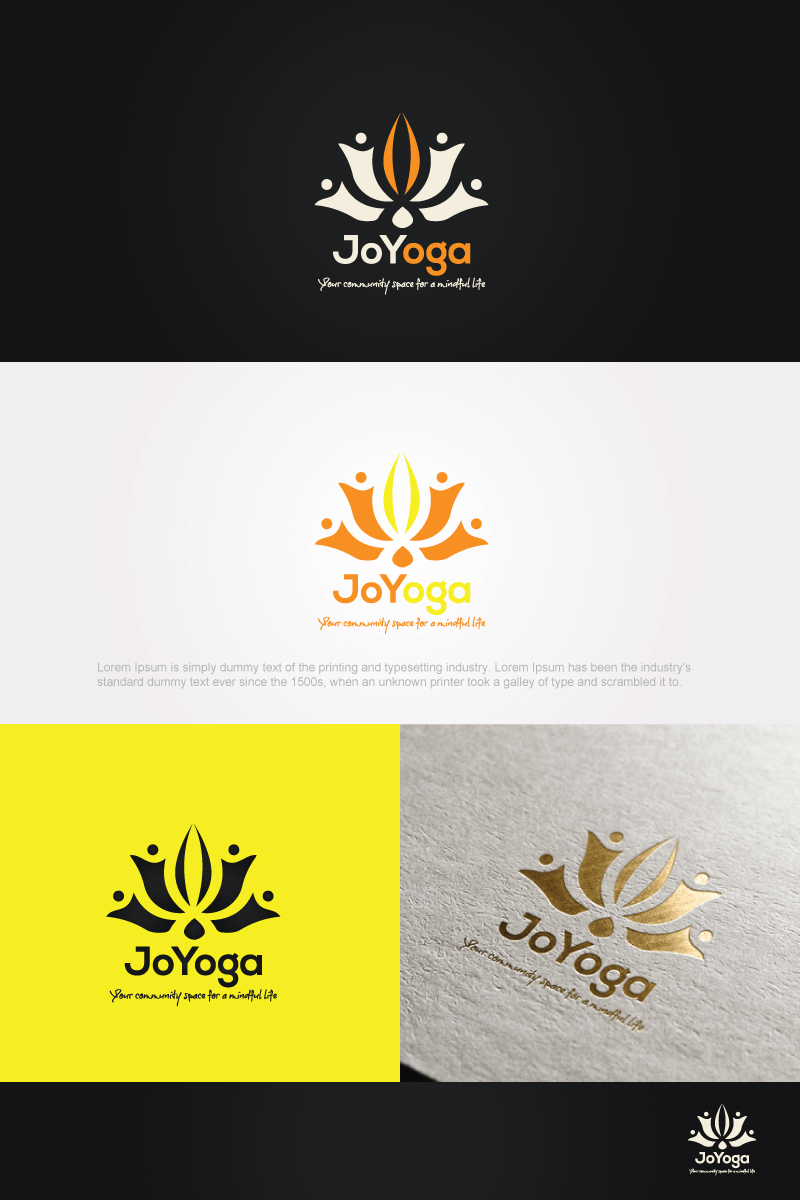Logo Design by noishotori for JoYoga | Design #13951038