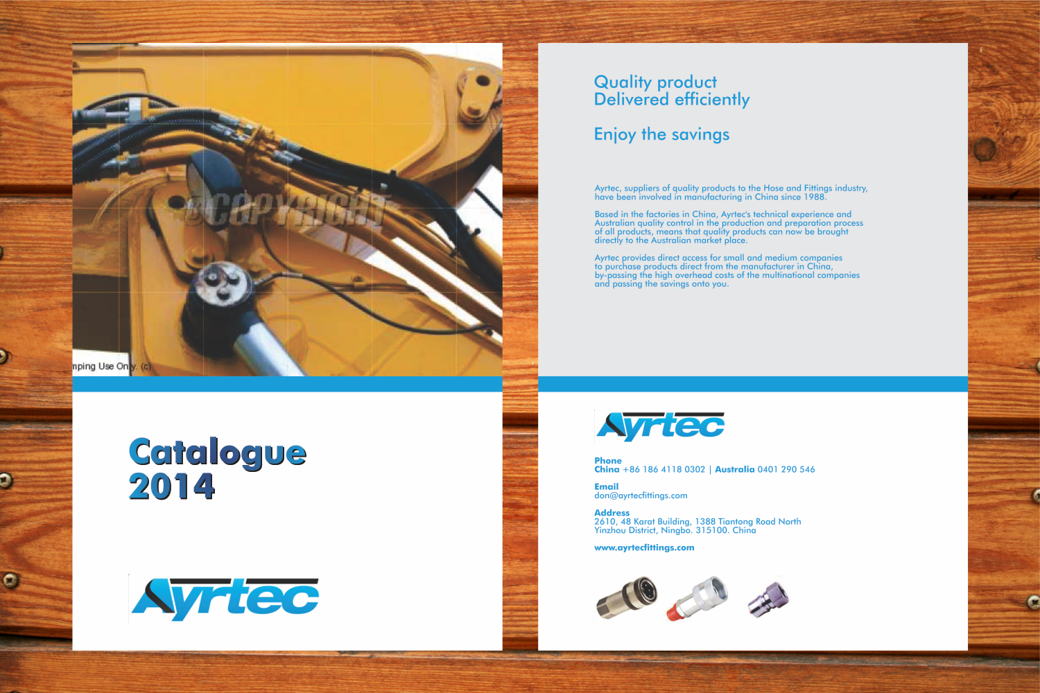 Catalogue Design by barinix for Ayrtec Pty Ltd | Design #2544481
