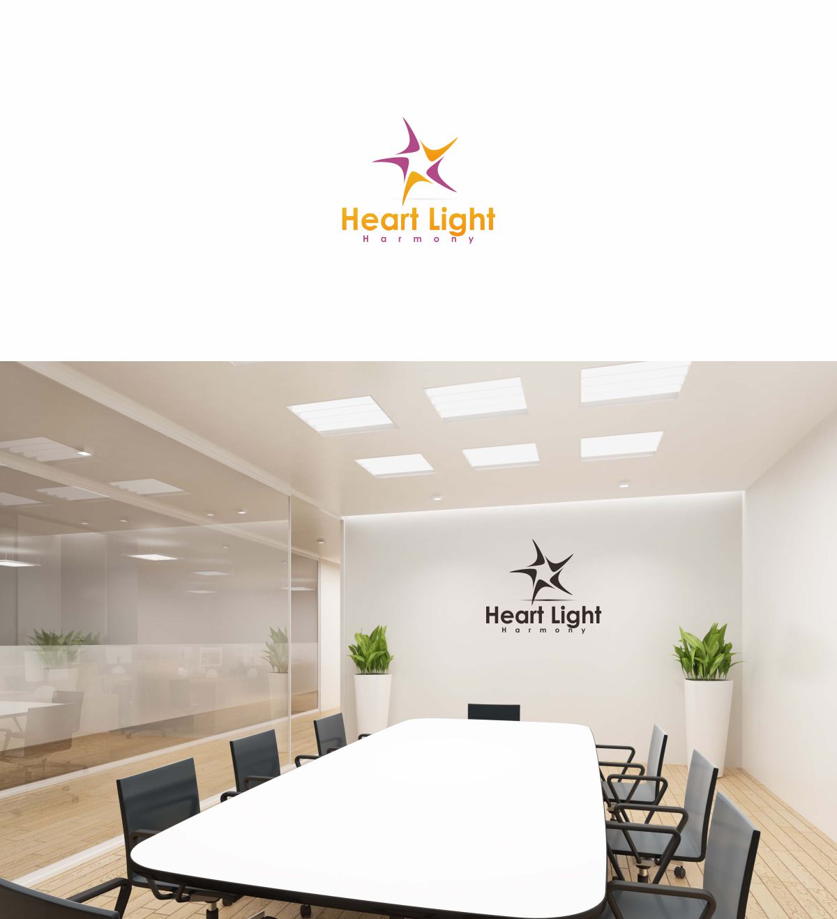 Diseño de Logo por Paulsein para Heart Light Harmony | Diseño #13643673