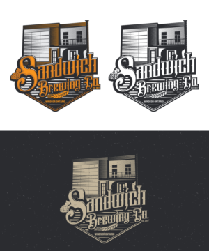 Sandwich Brewing Company (or Co.) | Logo Design by ART DEPOT