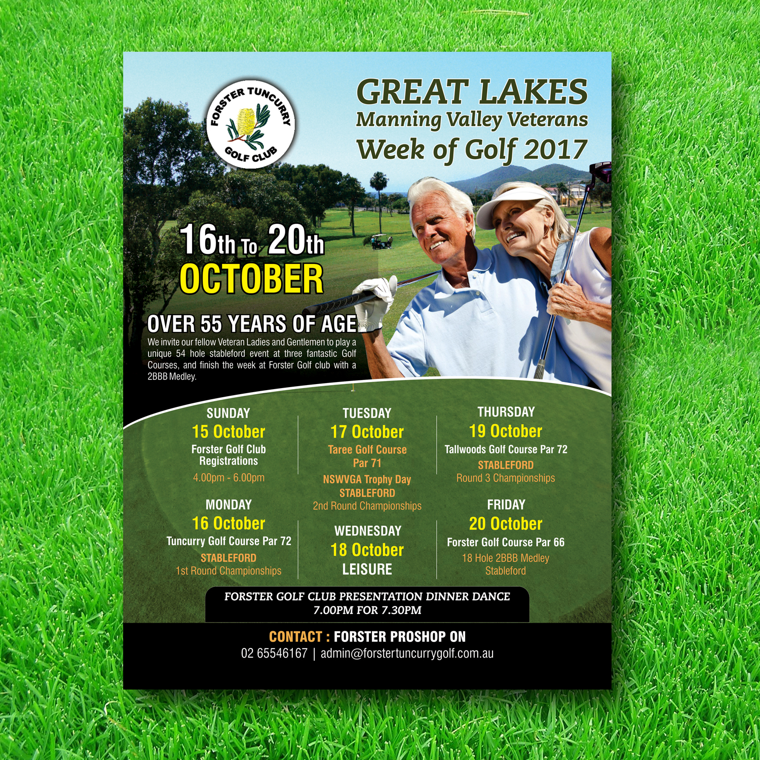 Flyer Design by uk for Rob Hurley's Proshop | Design #13624209