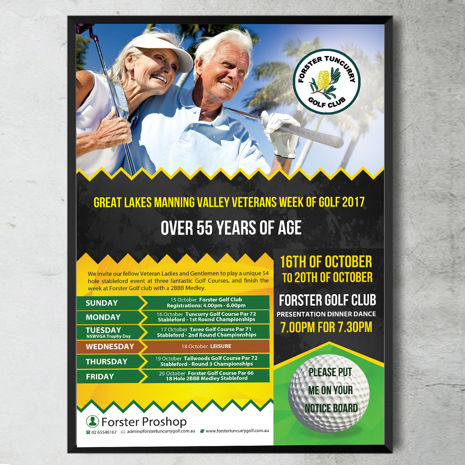 Flyer Design by creative.bugs for Rob Hurley's Proshop | Design #13625786
