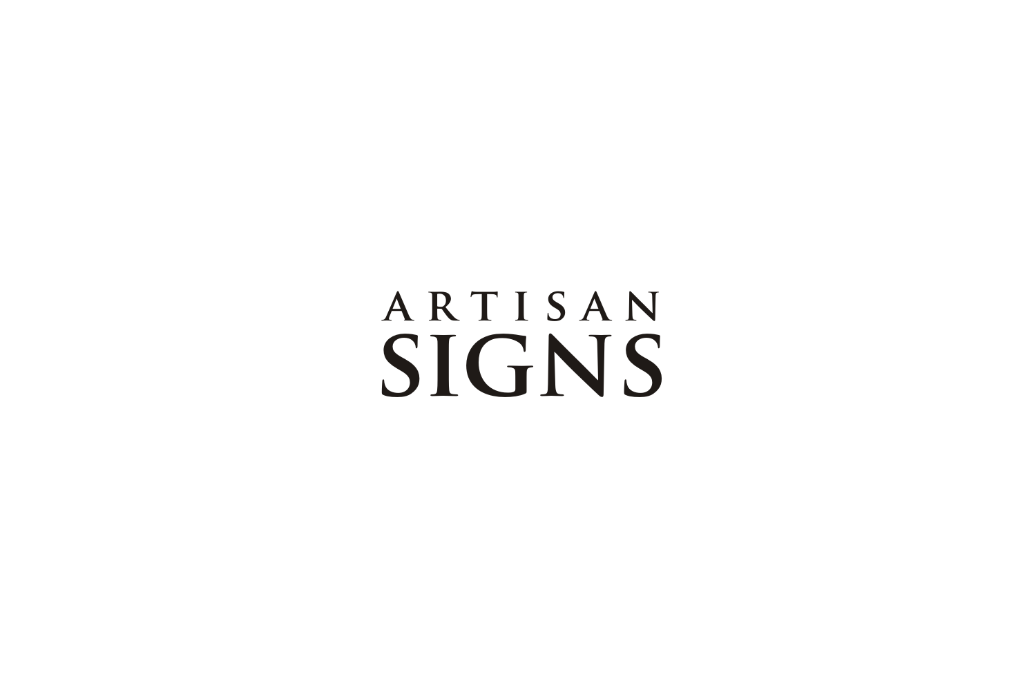 Logo Design by T I K H E - L M W for Artisan Signs | Design #13705456