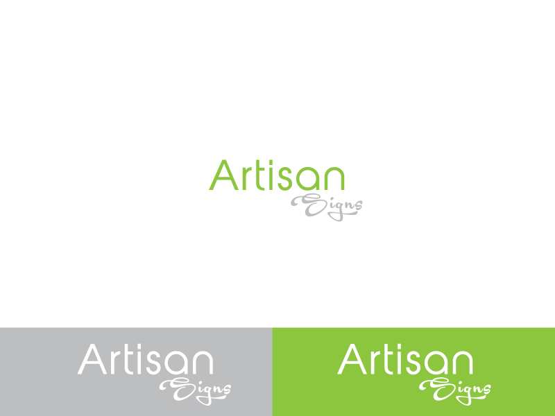 Logo Design by esolztech for Artisan Signs | Design #14285788