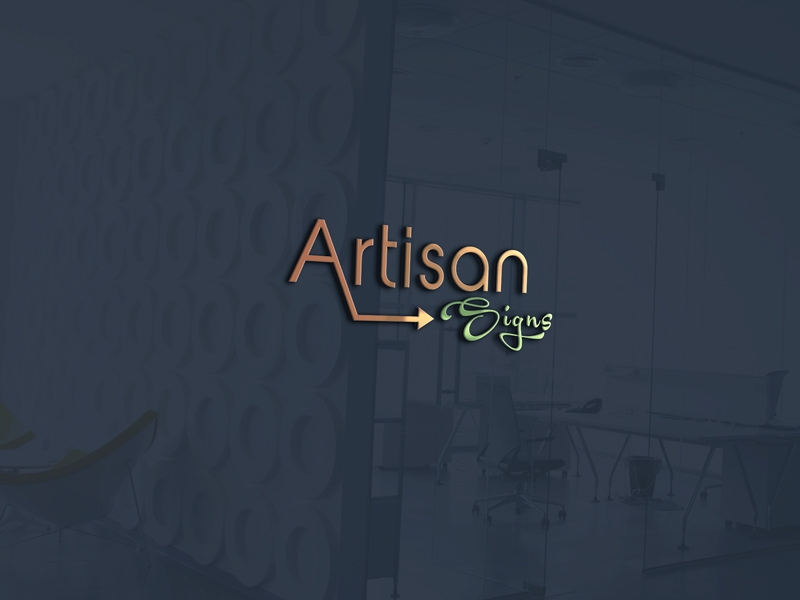 Logo Design by esolztech for Artisan Signs | Design #14285789